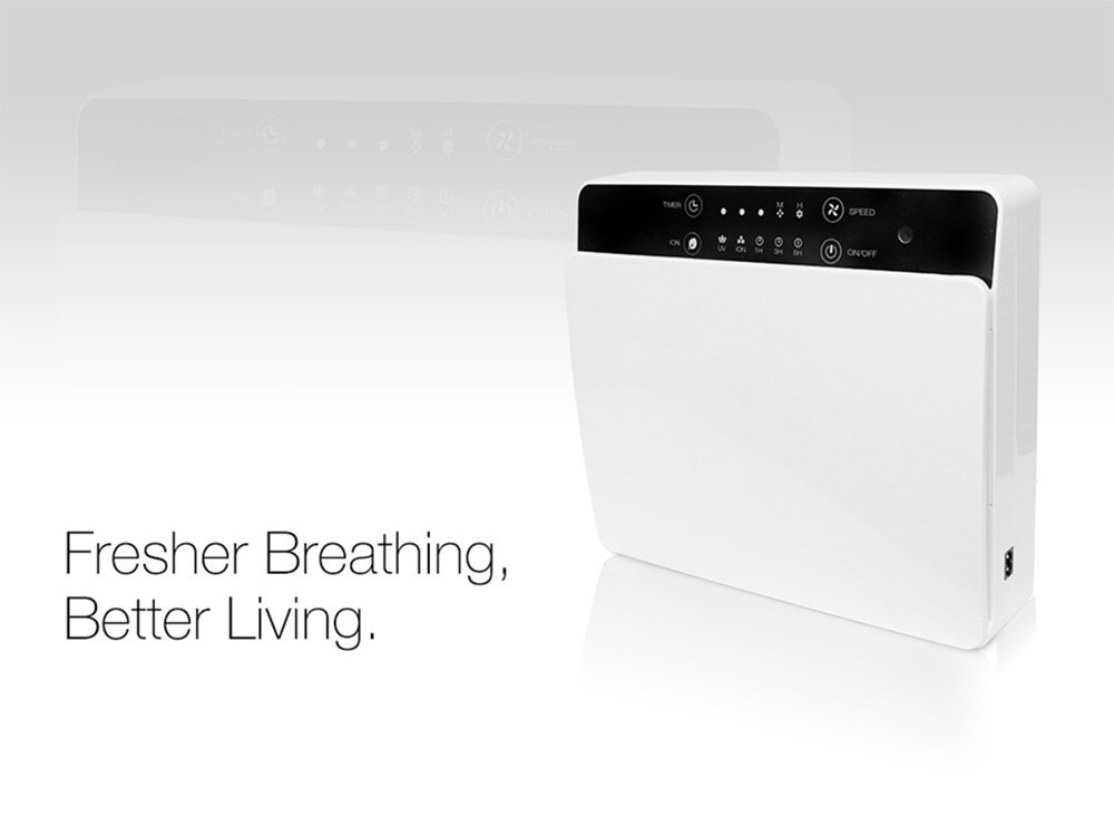 ProtoAir Advanced Home HEPA Air Purifier. True HEPA, Activated Carbon, and Cold Catalyst Filters