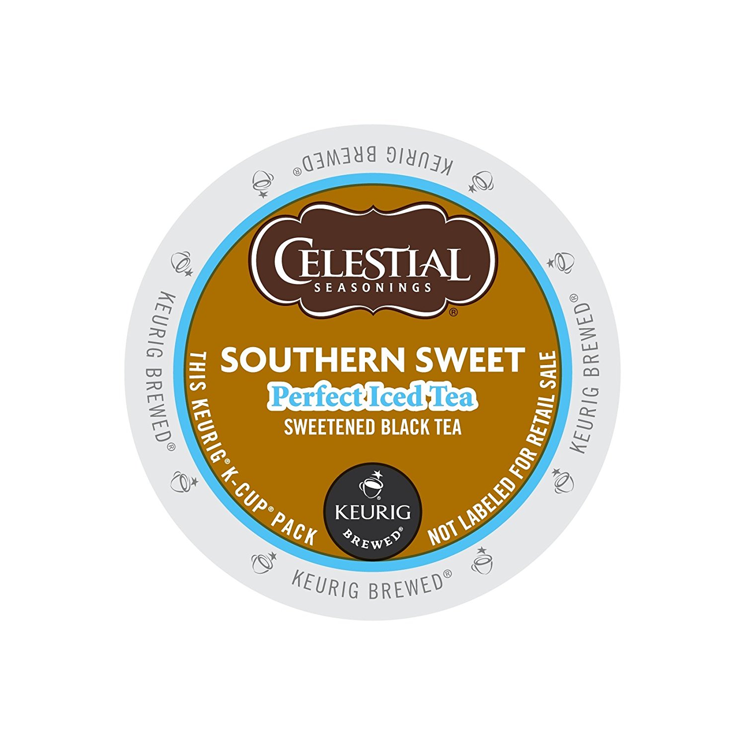 Celestial Seasonings Perfect Iced Tea Southern Sweet Black Tea KCups