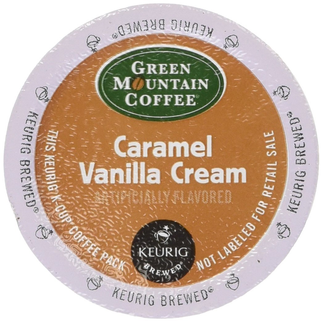 Green Mountain Coffee Caramel Vanilla Cream, KCup Portion Pack for