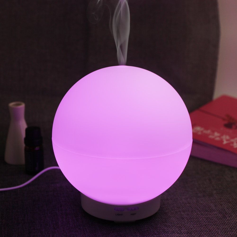 Kootek 400ml Aromatherapy Essential Oil Diffuser Color LED Lights