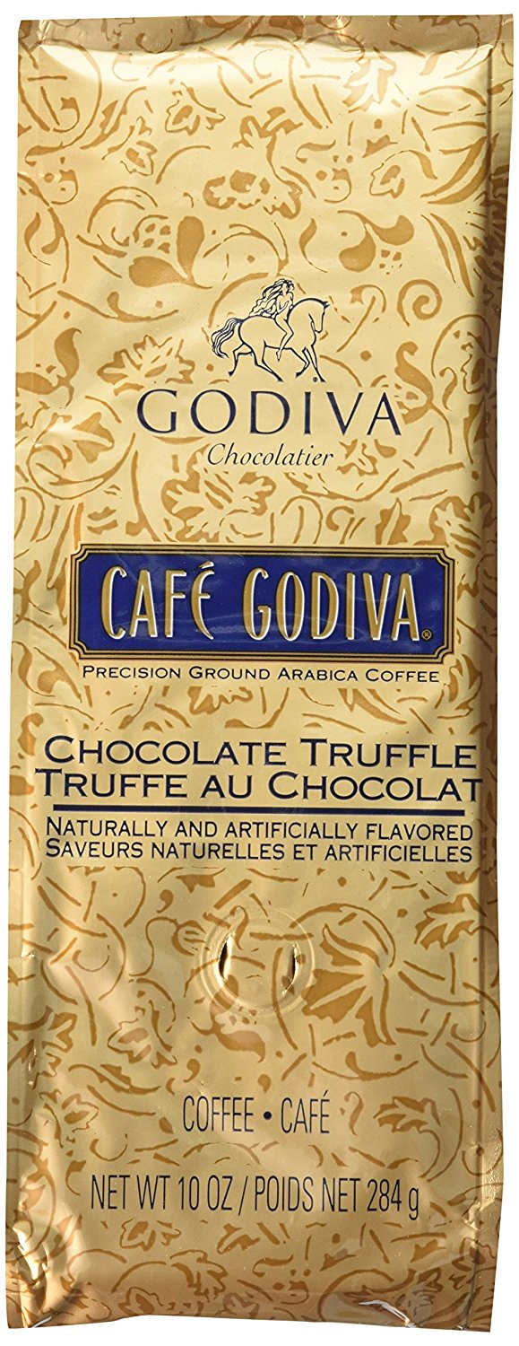 Café Godiva Chocolate Truffle Ground Coffee Two 10 oz. bags free image
