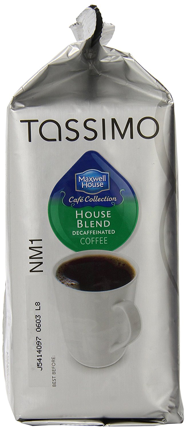 Tassimo House Blend Decaf TDiscs, 16 ct N4 free image download