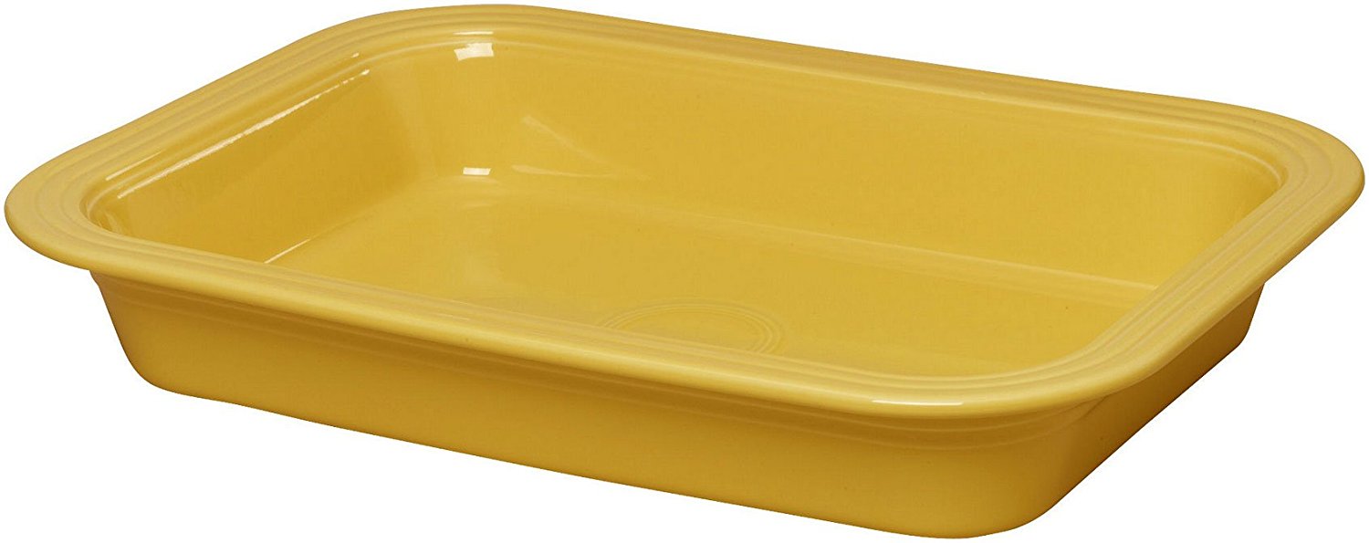 Fiestaware Lasagna Pan 9 x 13 Sunflower Yellow free image download