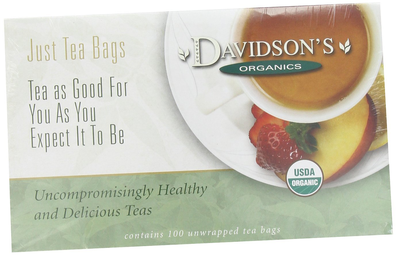 Davidson's Tea Hibiscus Flower, 100Count Tea Bags N207 free image download