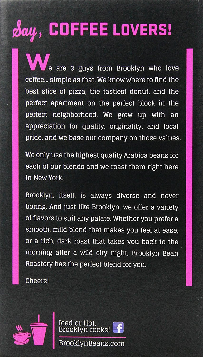 Brooklyn Beans Assorted Coffee Variety Pack SingleCup coffee for