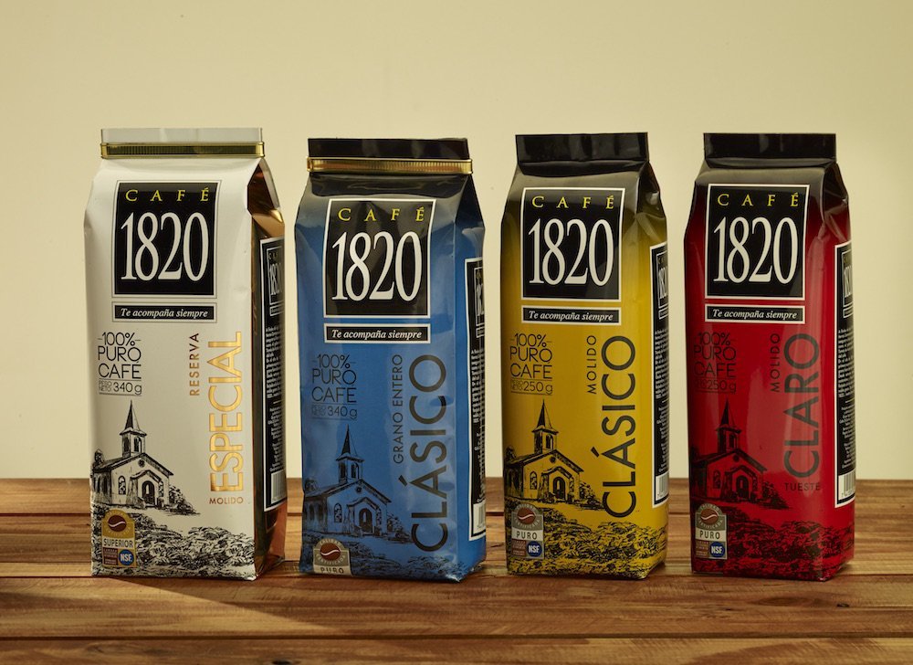 Cafe 1820 Molido Costa Rica Gourmet Ground Premium Coffee 8.8 oz