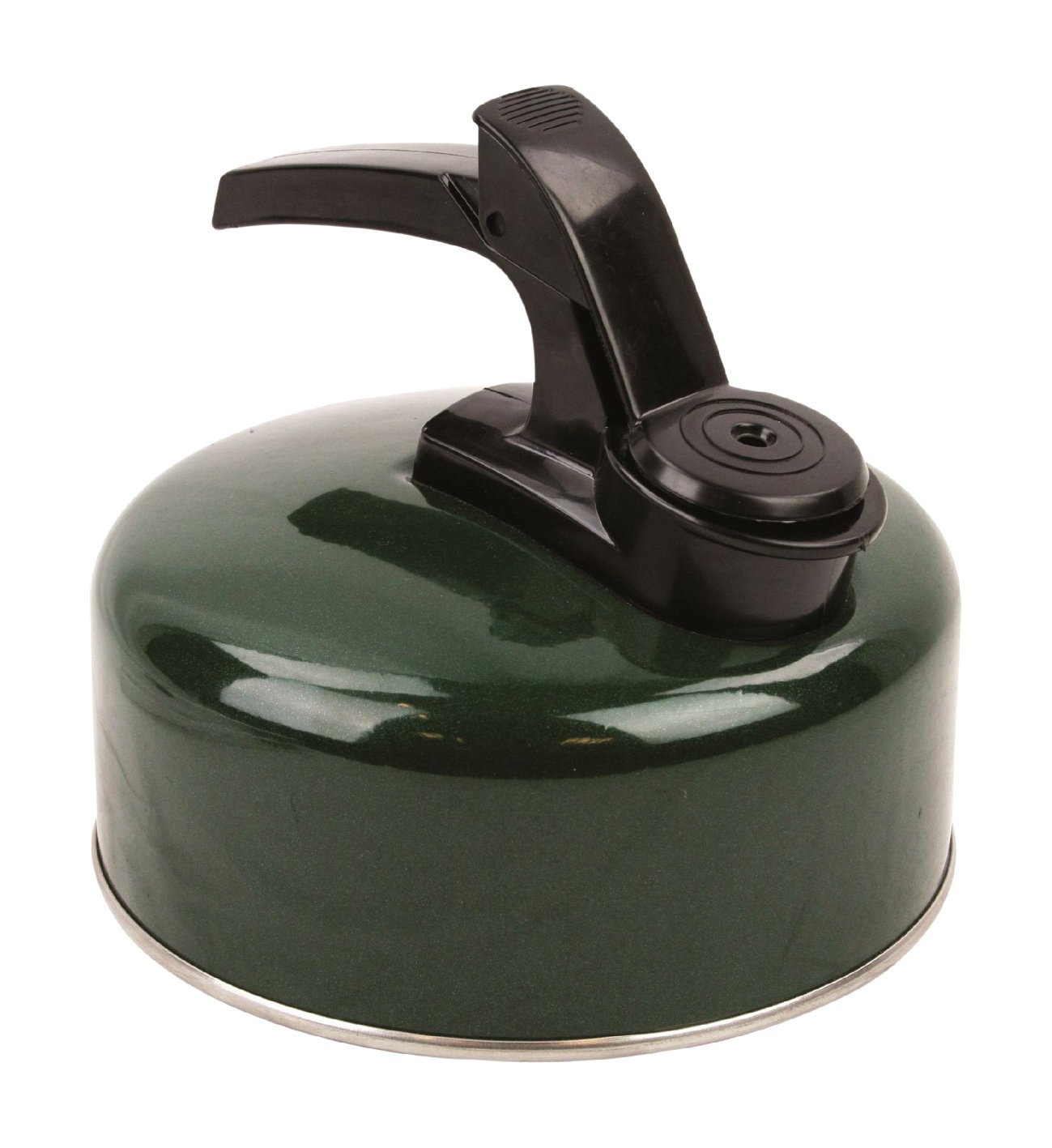 Highlander Small Aluminium Whistling Kettle Green free image download