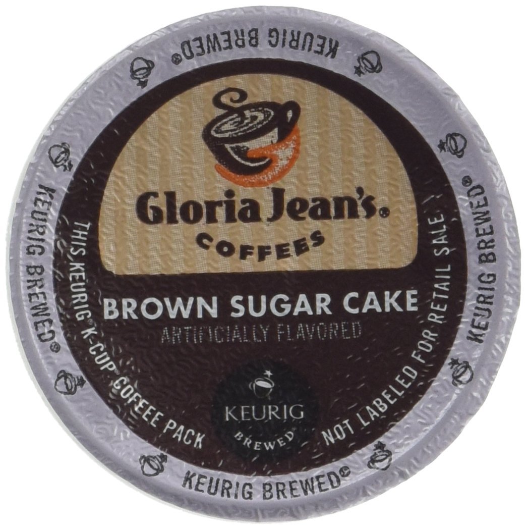 Gloria Jeans Brown Sugar Cake Coffee Keurig KCups, 72 Count free image