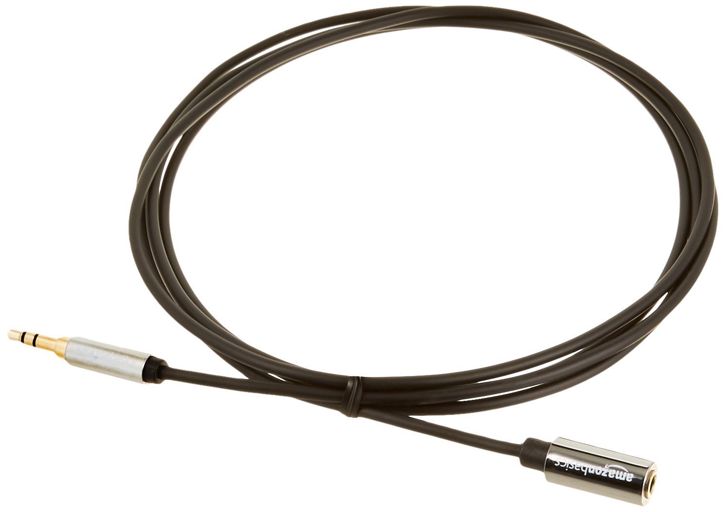 AmazonBasics 3.5mm Male to Female Stereo Audio Cable 6 Feet (1.83