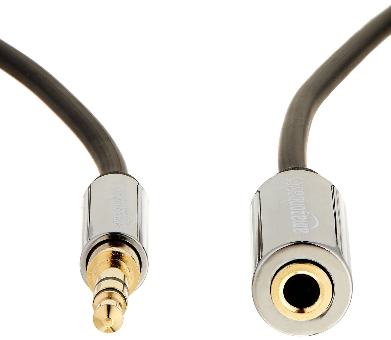 AmazonBasics 3.5mm Male to Female Stereo Audio Cable 6 Feet (1.83