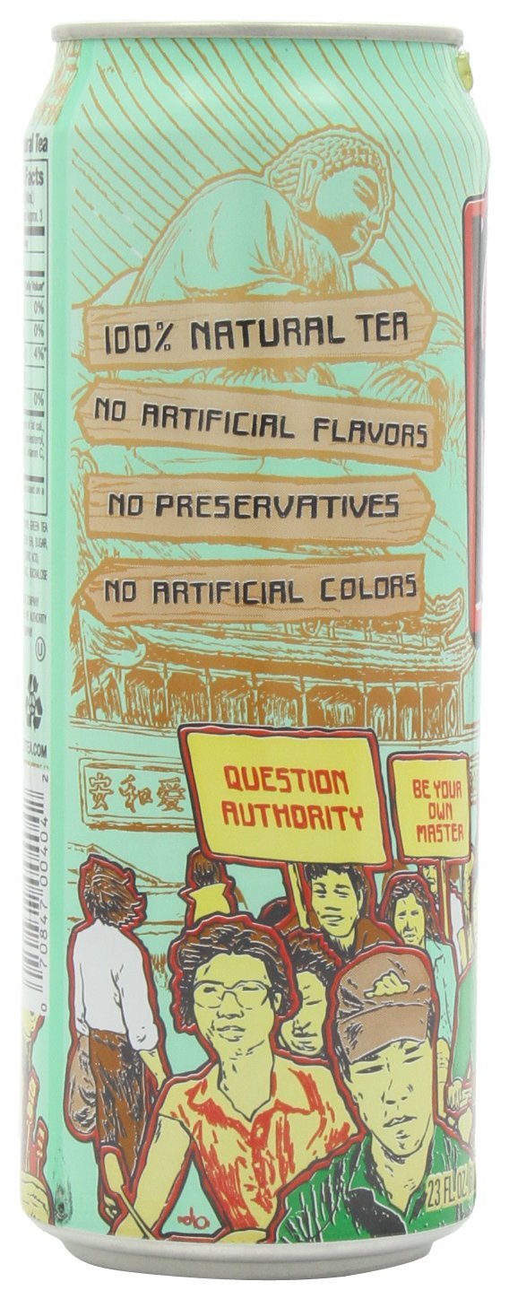 Peace Tea, Caddy Shack Tea + Lemonade, 23 Ounce (Pack of 12) N4 free image download