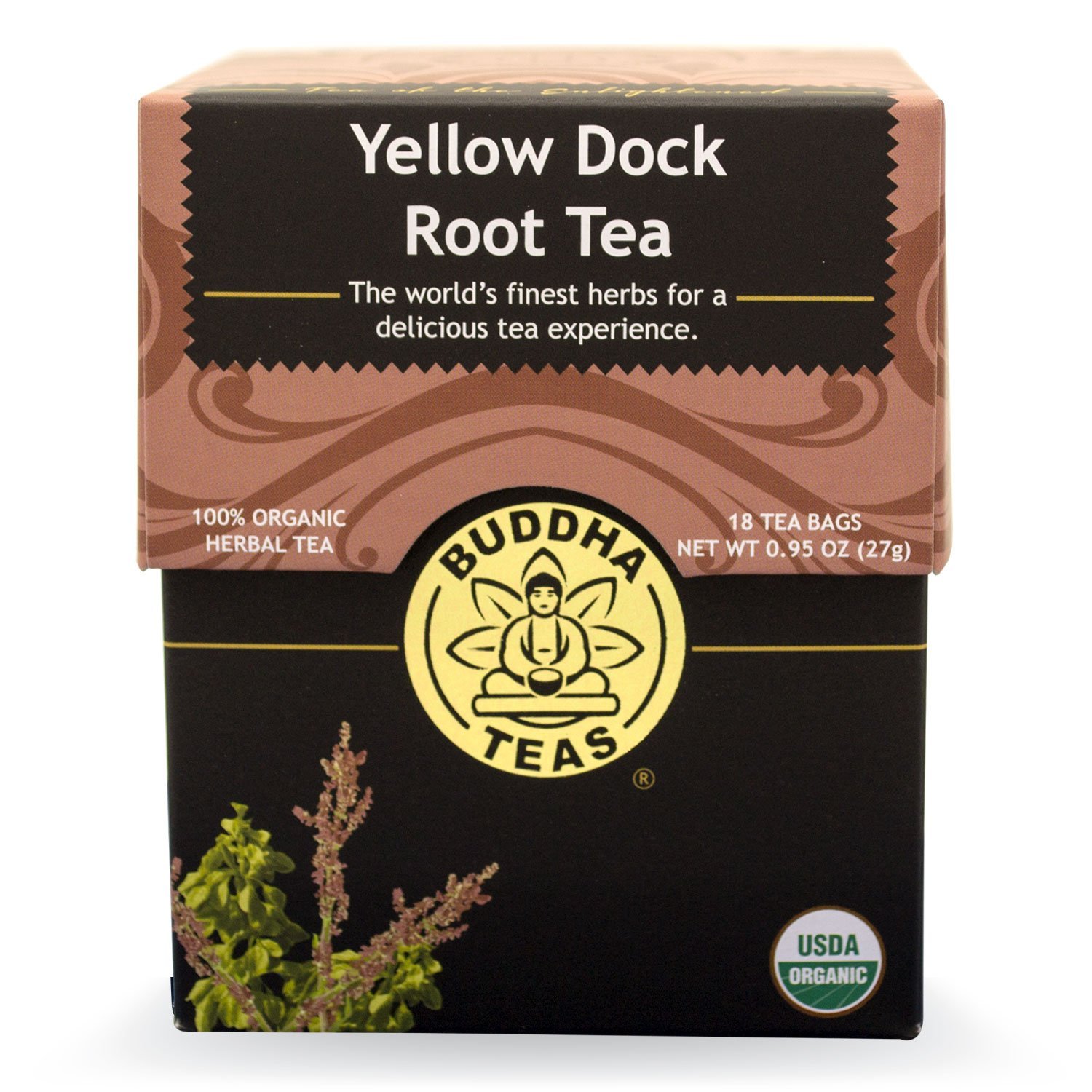 Yellow Dock Root Organic Herbs 18 Bleach Free Tea Bags free image download
