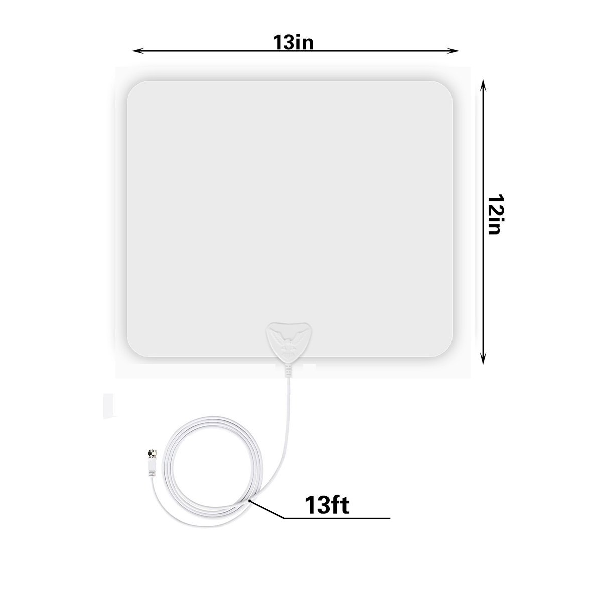 Indoor TV Antenna ANTRobut 50 Miles Range Digital HDTV Antenna with