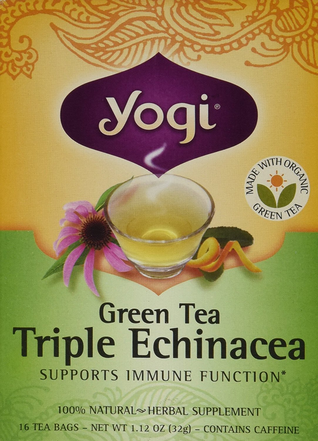 Yogi Green Tea Kombucha Decaf Tea N5 free image download
