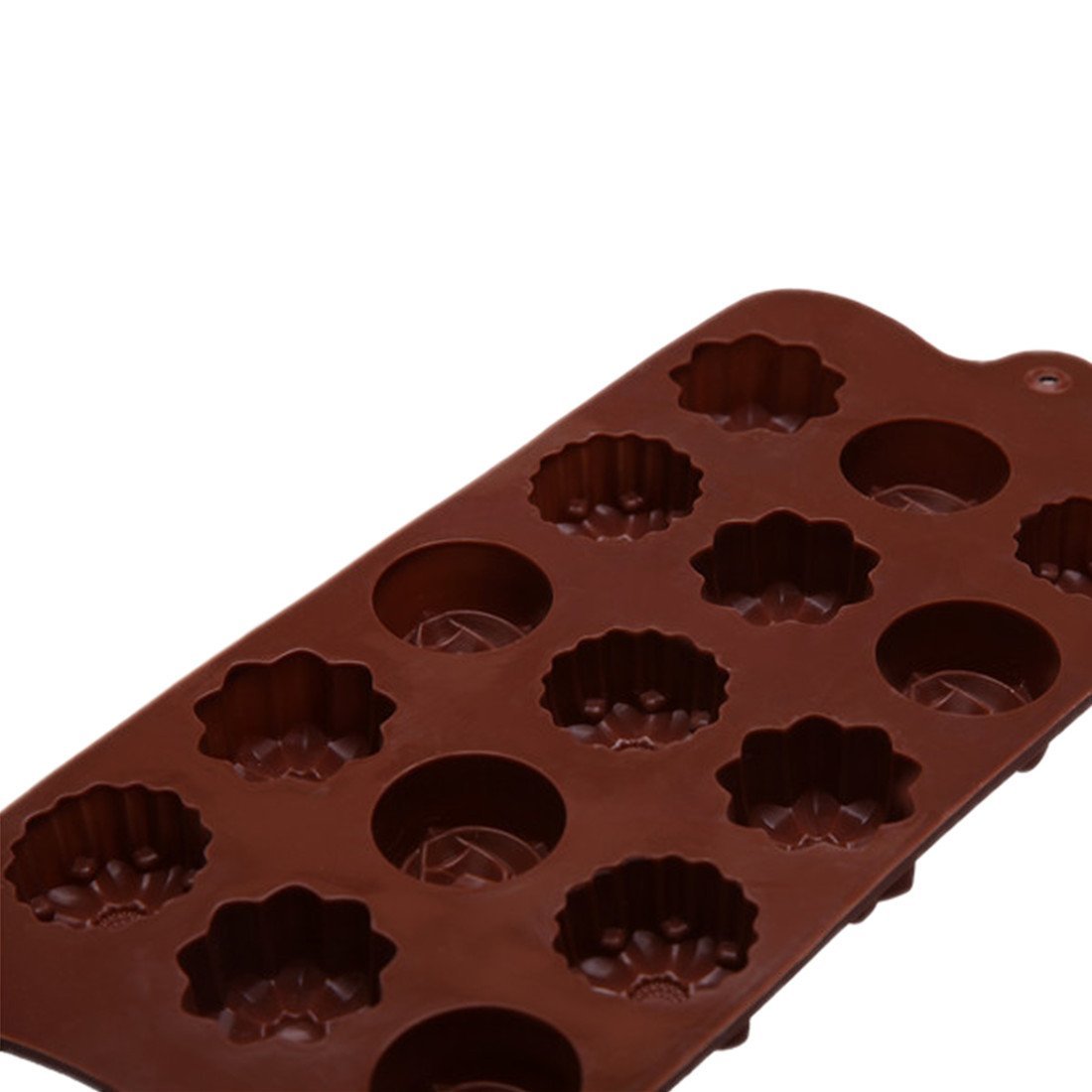 Yunko Various Flower Ice Cube Silicone Mold Chocolate Candy Mold
