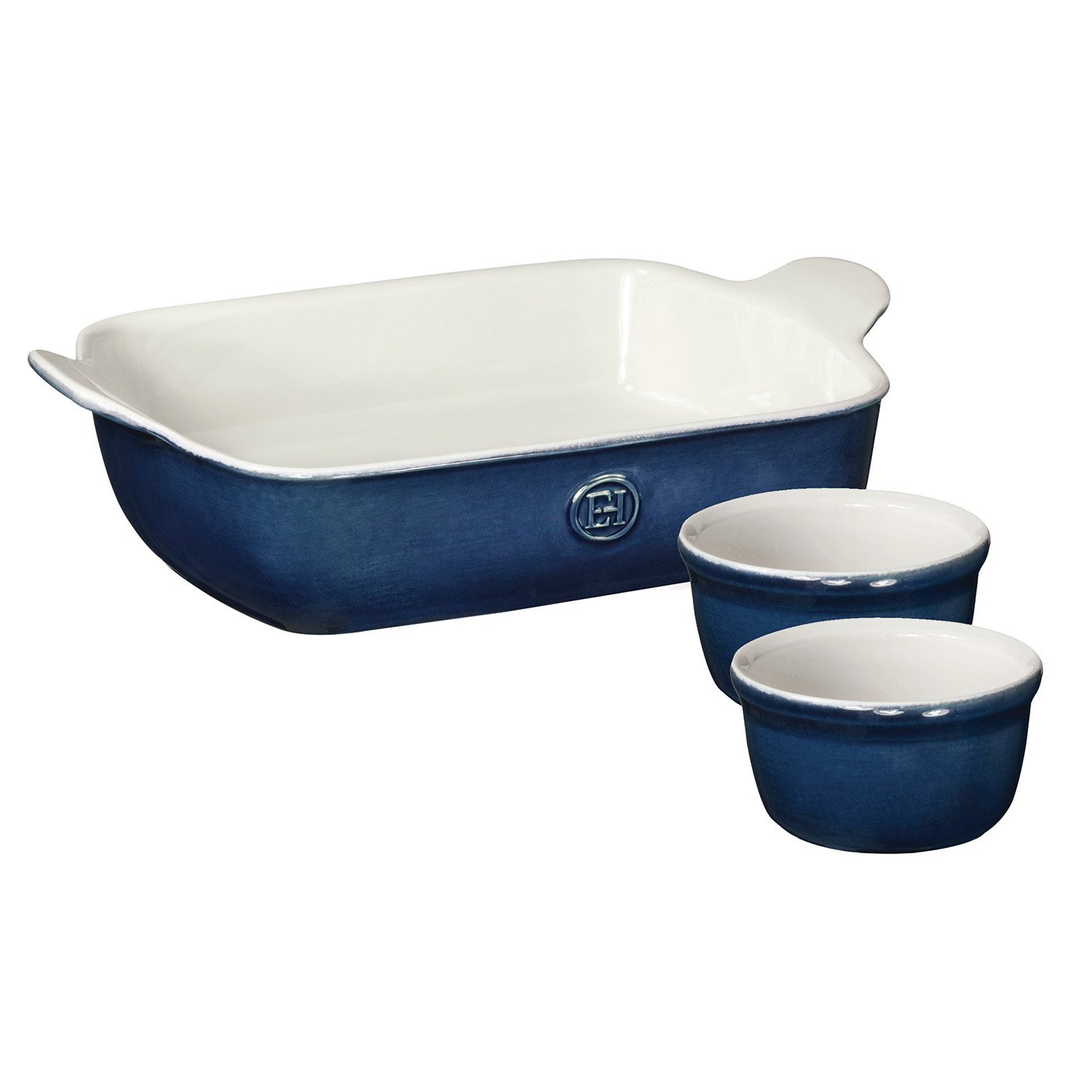 Emile Henry Modern Classics Rectangular Baking Dish W/ Ramekins