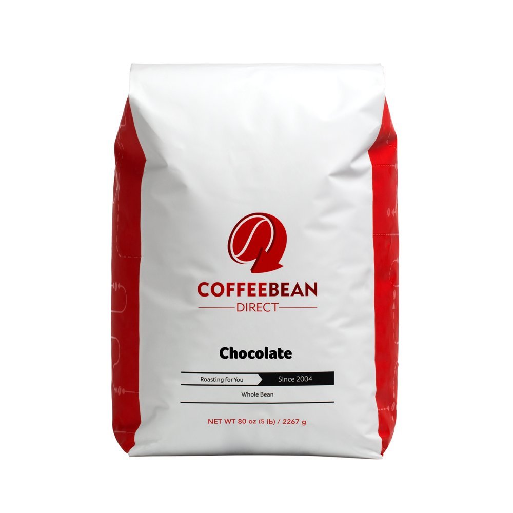 Coffee Bean Direct Hazelnut Flavored, Whole Bean Coffee, 5Pound Bag