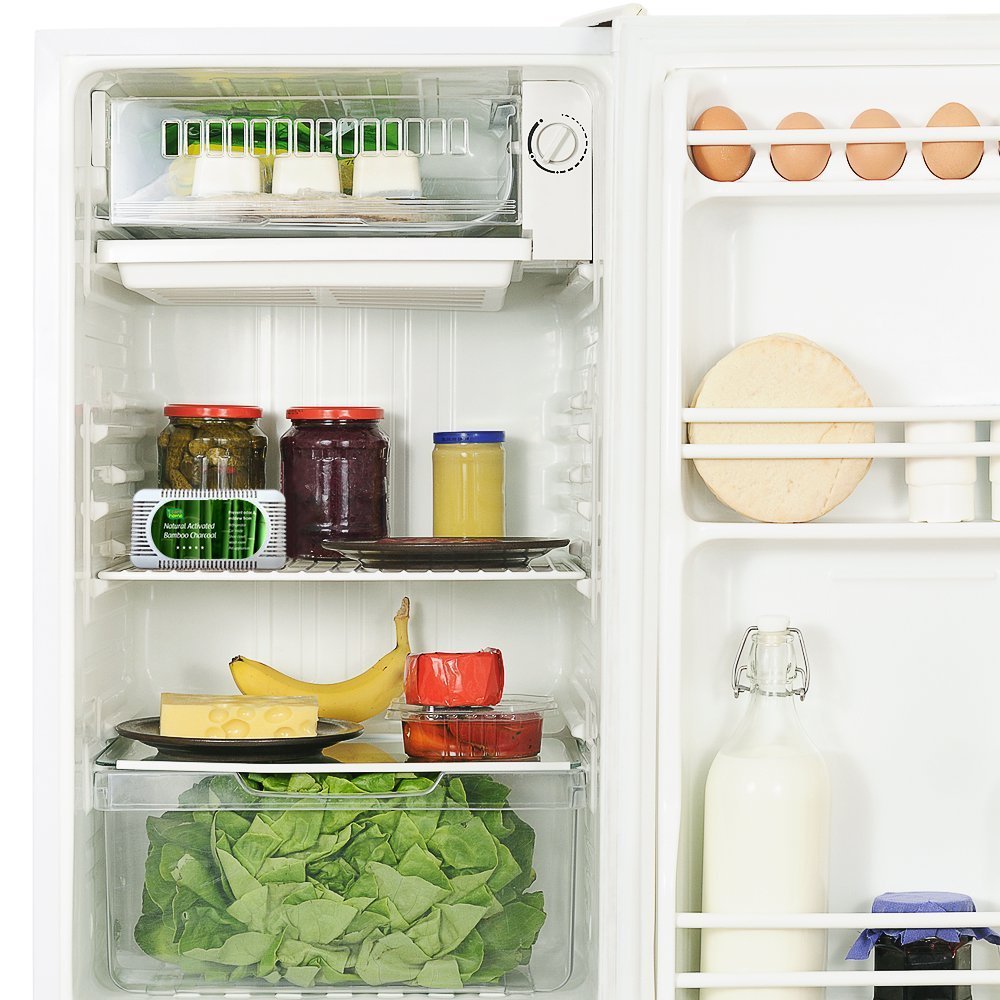 Activated Charcoal Odor Absorber by CareHome Best Refrigerator