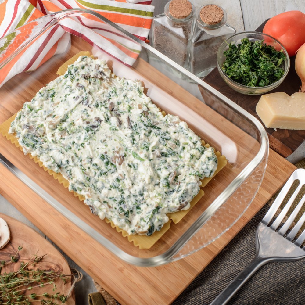 Borolux Casserole and Lasagna Baking Dish, ShatterResistant