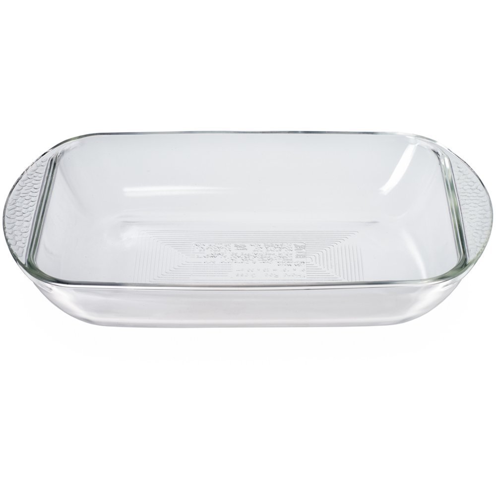 Borolux Casserole and Lasagna Baking Dish, ShatterResistant
