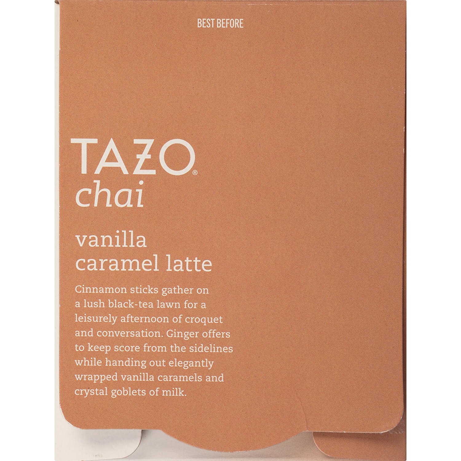 Tazo Vanilla Caramel Chai Latte, KCup for Keurig Brewers, 24 Count N4