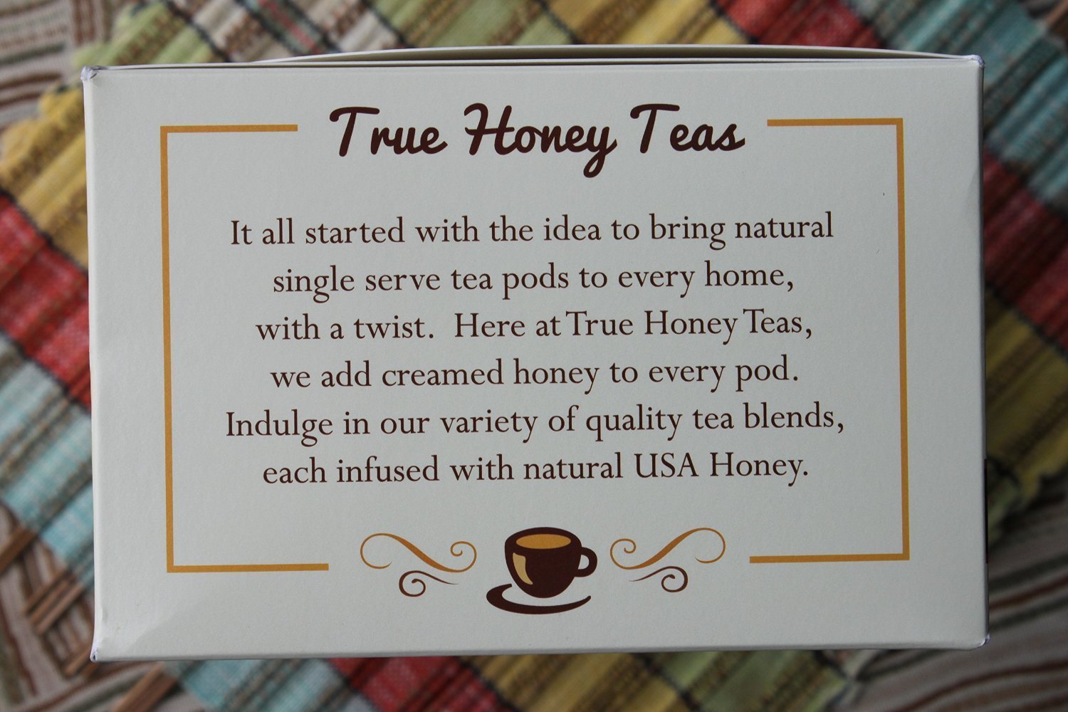 Decaf Honey Infused Green Single Serve Tea for Keurig KCup Brewers