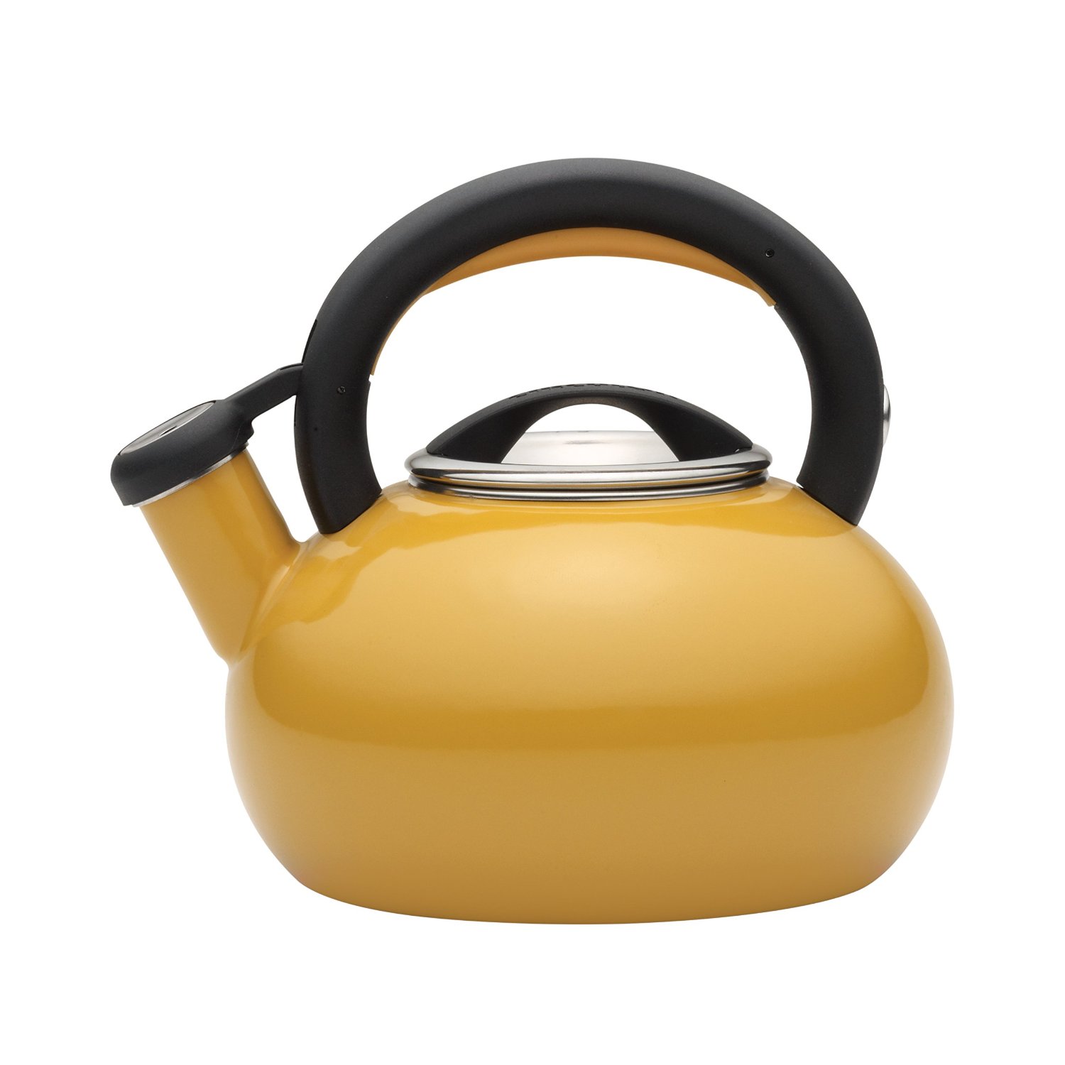 Circulon Teakettles Sunrise Whistling Teakettle, 1 1/2Quart, Navy Blue N13 free image download