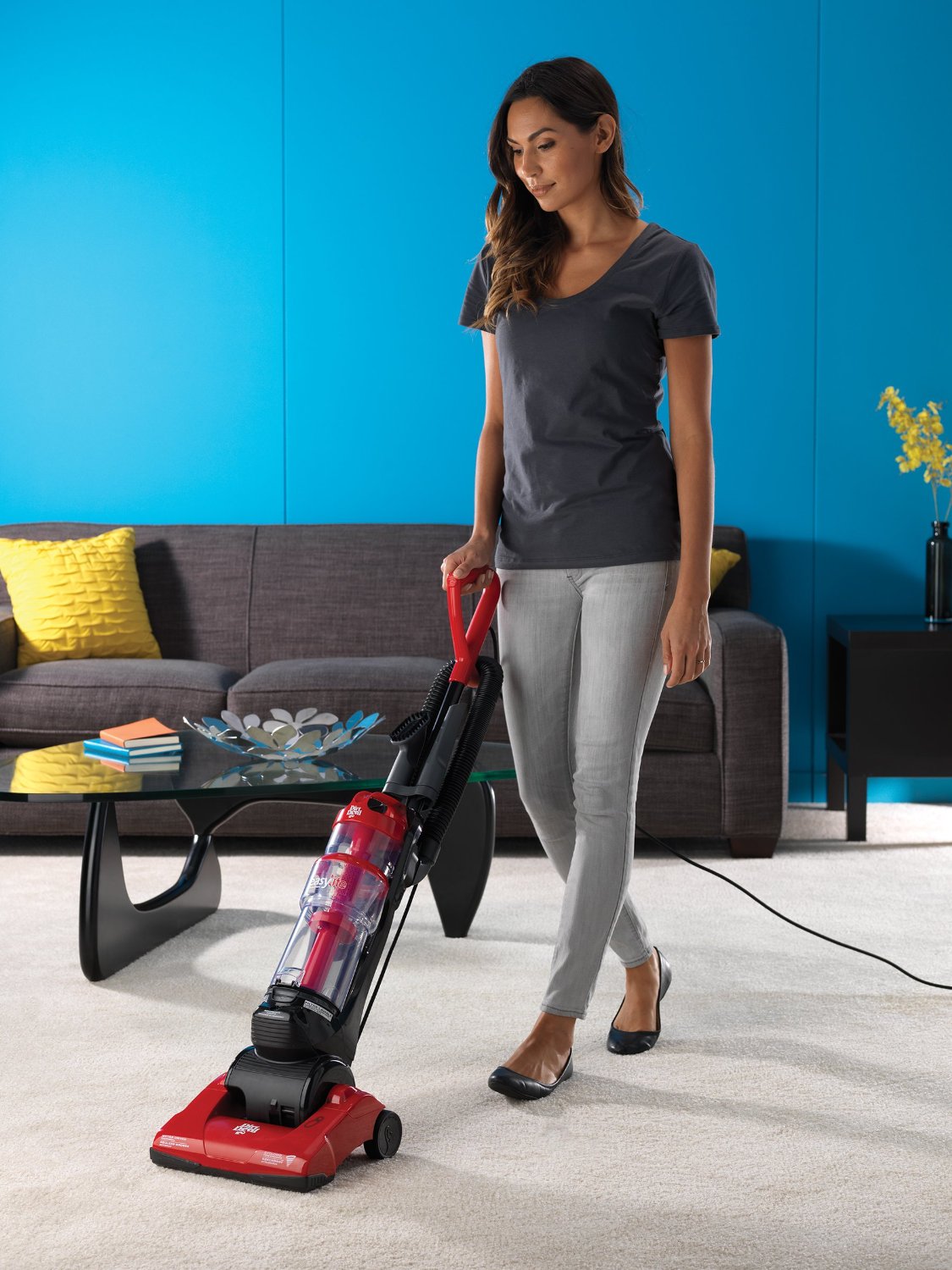 Dirt Devil UD20005 Easy Lite Cyclonic Quick Vac Bagless Corded Upright