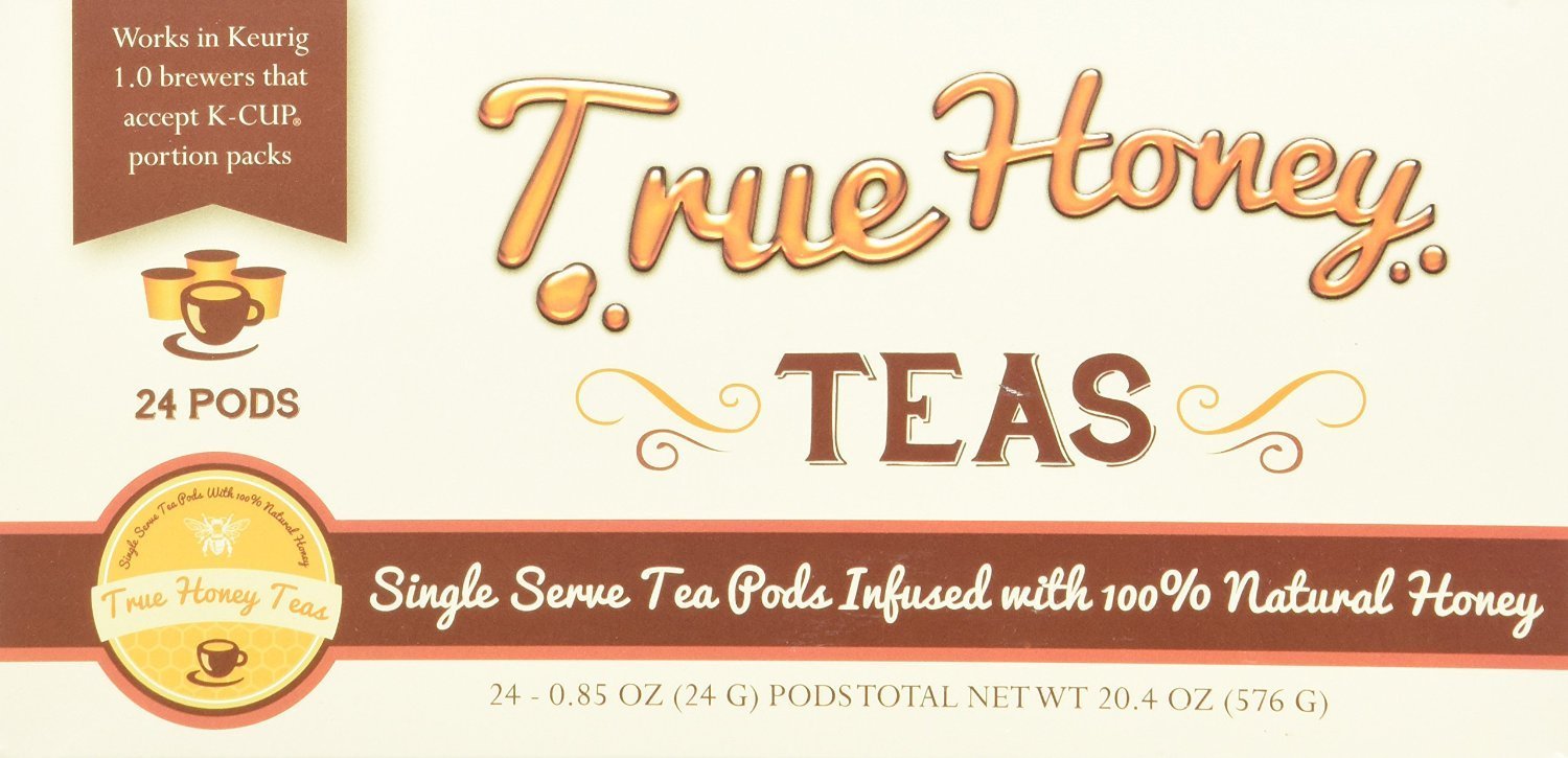 Decaf Honey Infused Green Single Serve Tea for Keurig KCup Brewers