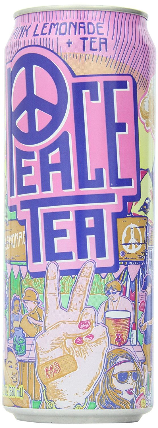 Peace Tea, Caddy Shack Tea + Lemonade, 23 Ounce (Pack of 12) N18 free