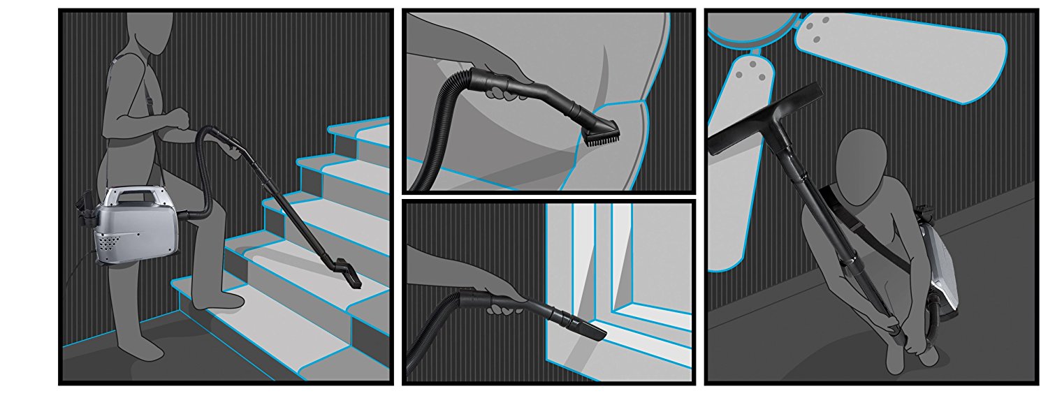 Hoover Platinum Collection Lightweight Bagged Upright with Canister