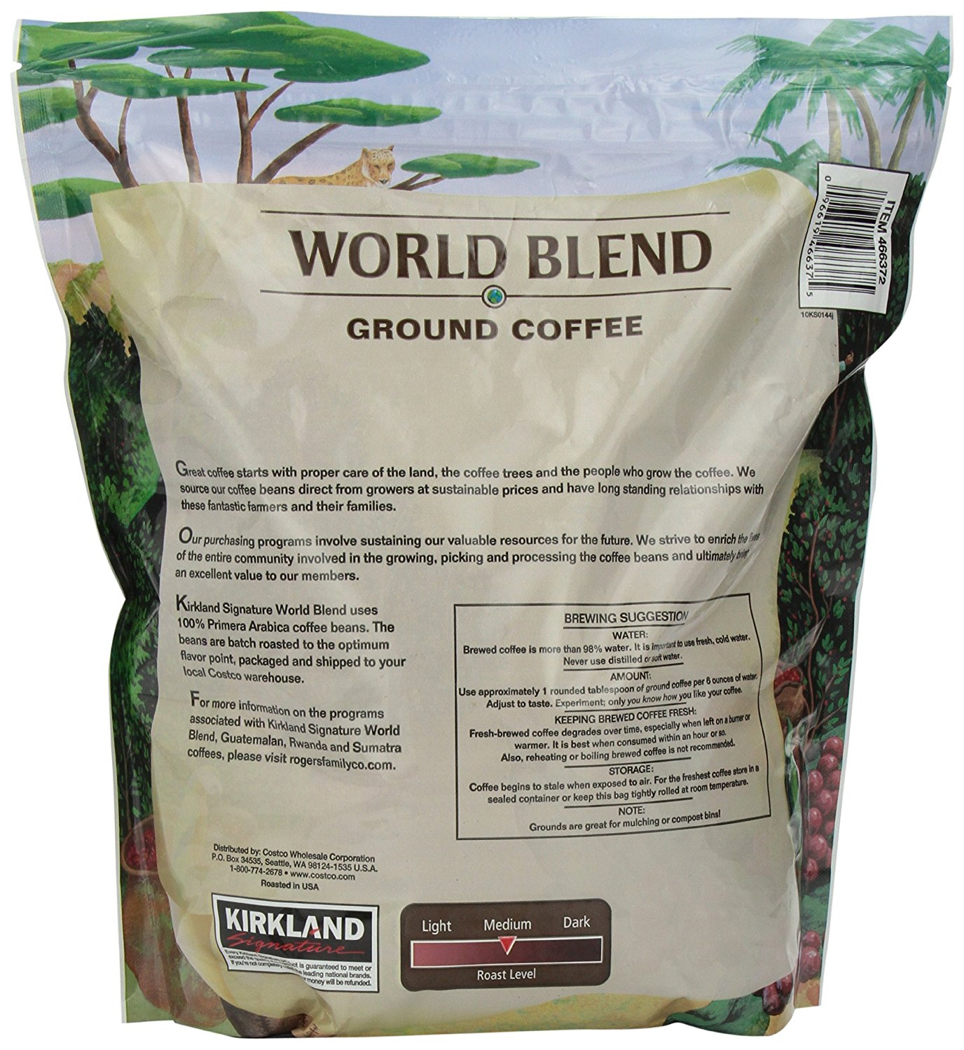 Kirkland Signature Ground Coffee Medium Roast, 40 ounce free image download