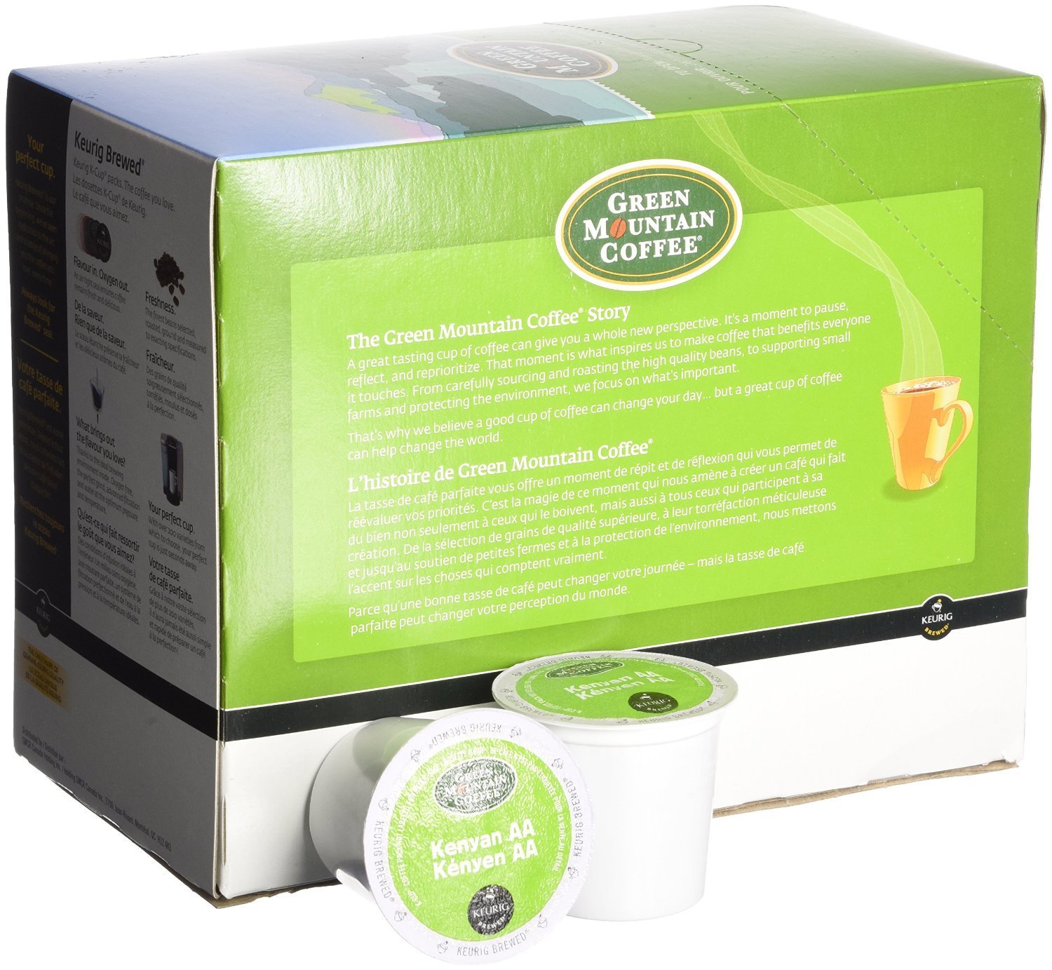 Green Mountain Coffee Kenya (formerly known as Kenyan AA), KCup