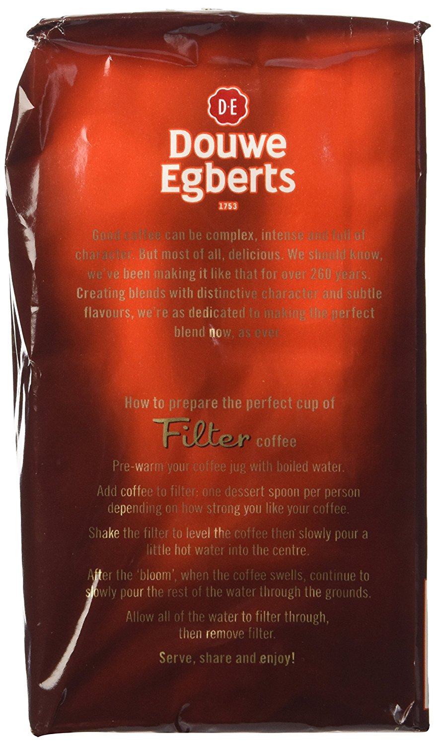 Douwe Egberts Filter Blend Ground Coffee 8.8 Ounces (Pack of 2) free