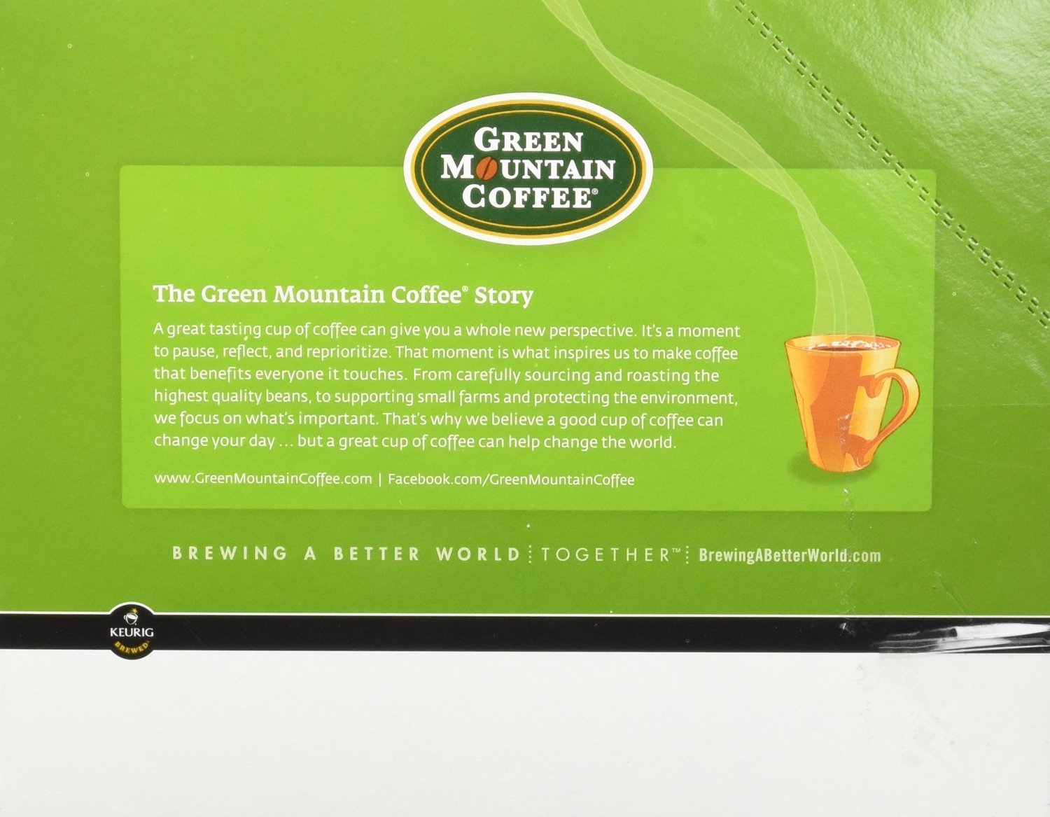 Green Mountain Coffee Kenya (formerly known as Kenyan AA), KCup