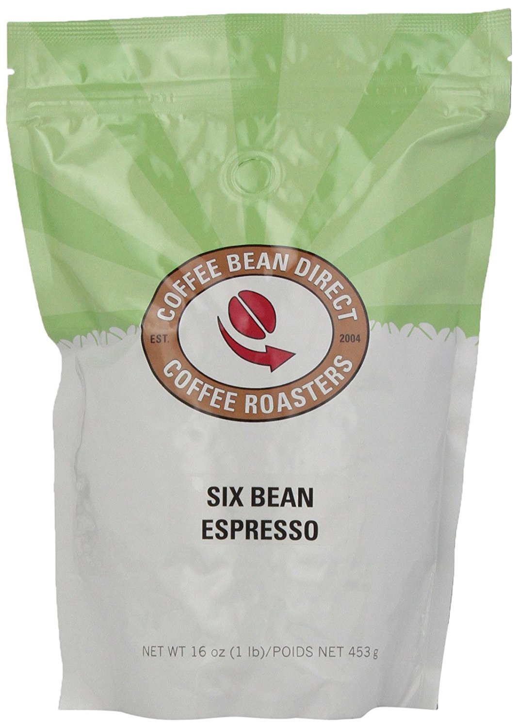 Coffee Bean Direct Italian Roast Espresso, Whole Bean Coffee, 16Ounce