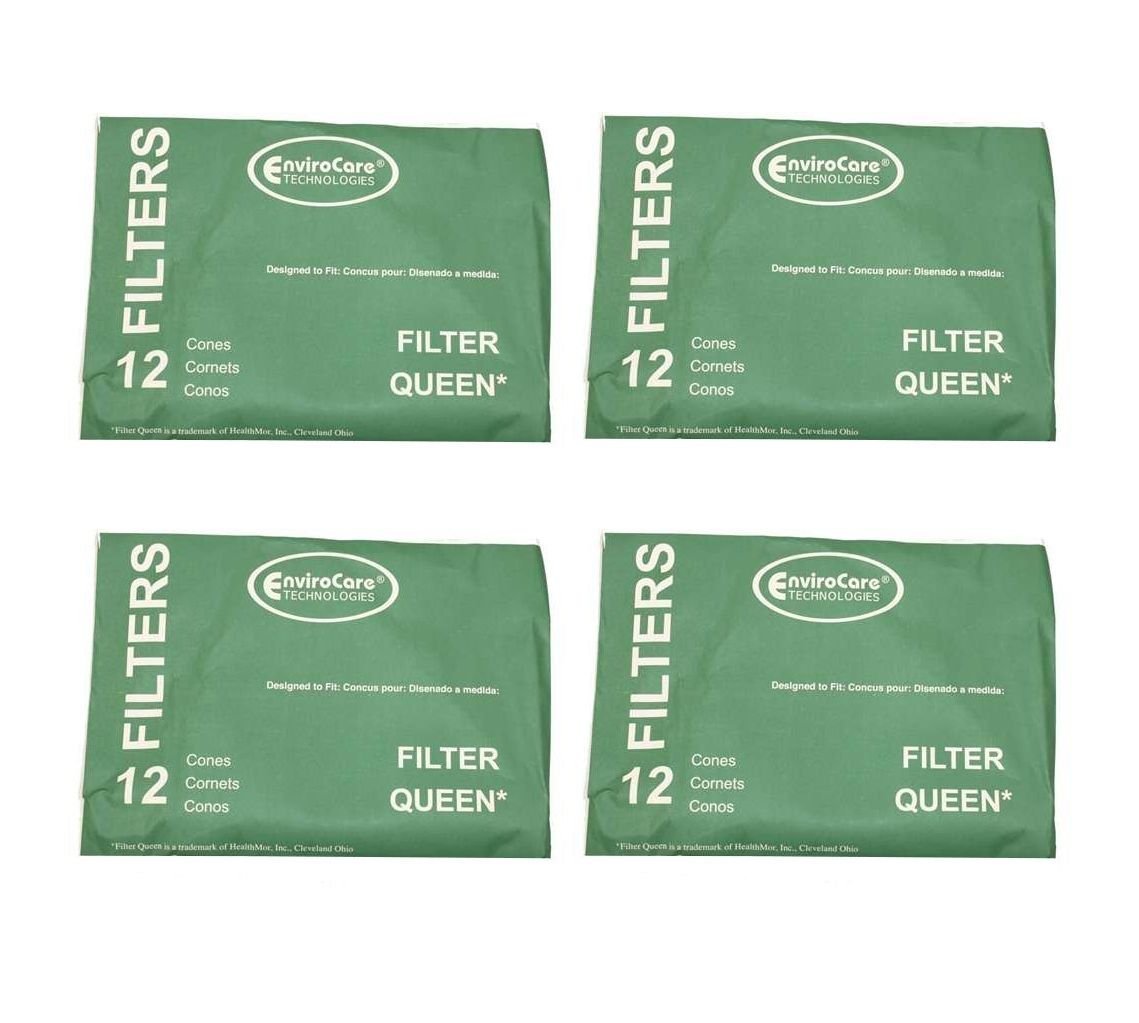 48 Filter Cones Bags for Filter Queen Majestic Vacuums free image download