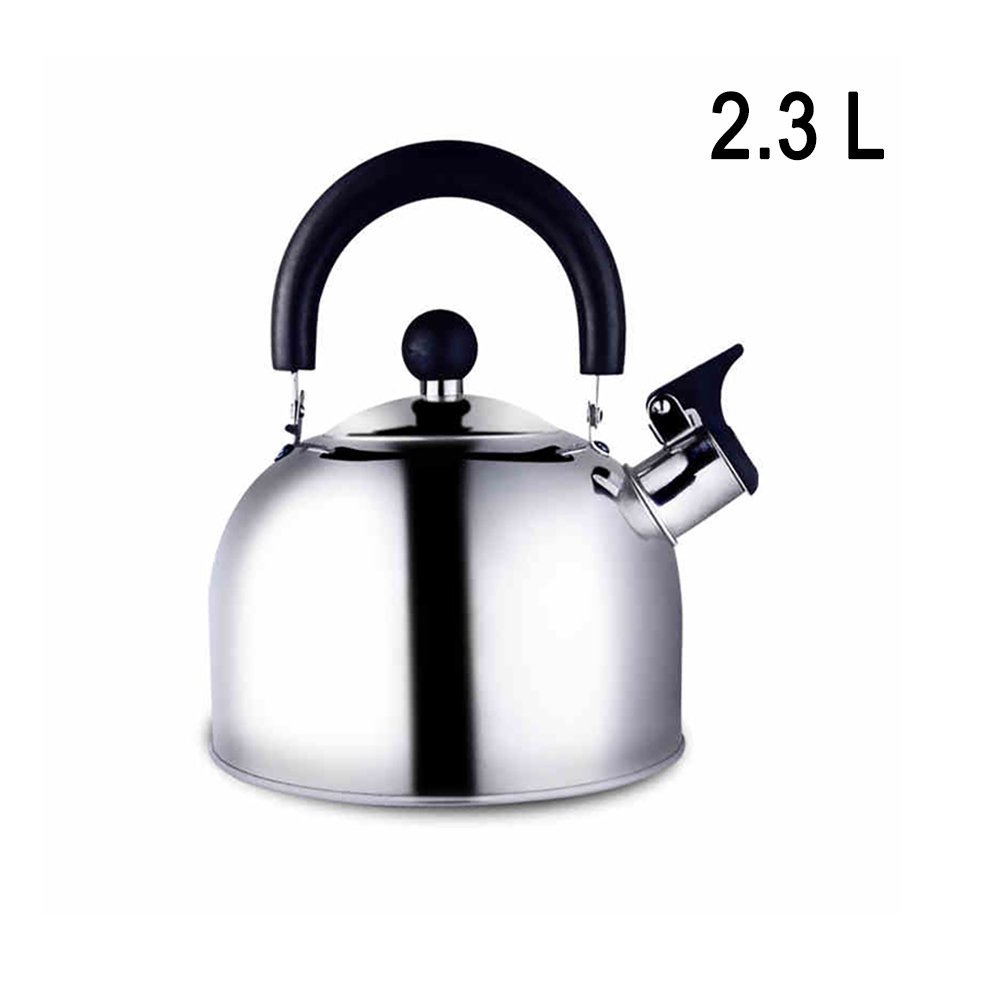 OCATO Safe Whistling Coffee and Tea Kettle Stainless Steel 2.4Quart