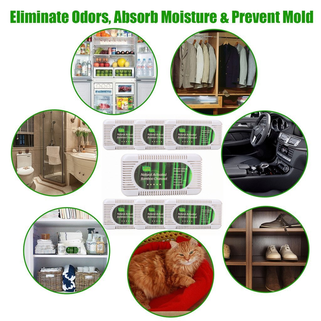 Activated Charcoal Odor Absorber by CareHome Best Refrigerator