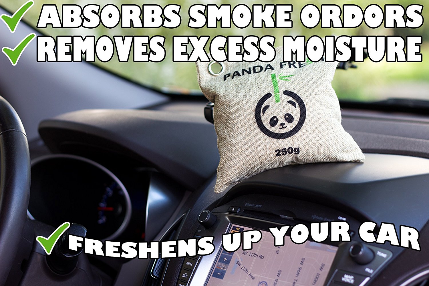 LARGE Remove Odors Naturally with Activated Air Purifying Moisture