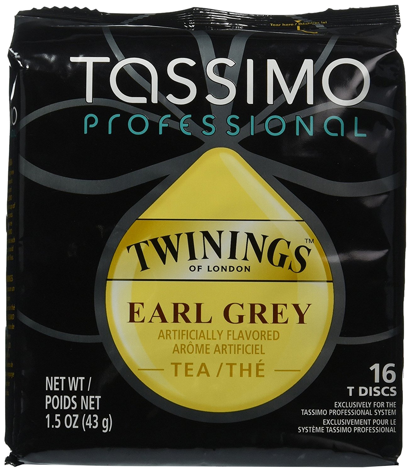 Tassimo Professional Twinings Earl Grey Tea, 1.5 Ounce N2 free image