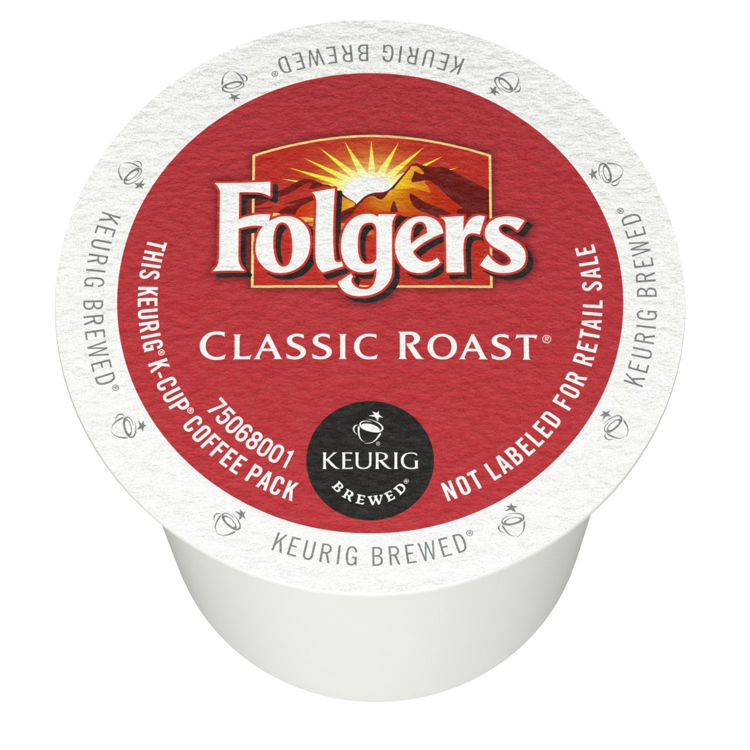 Folgers Classic Roast KCup Packs 12Count (Pack of 6) free image download