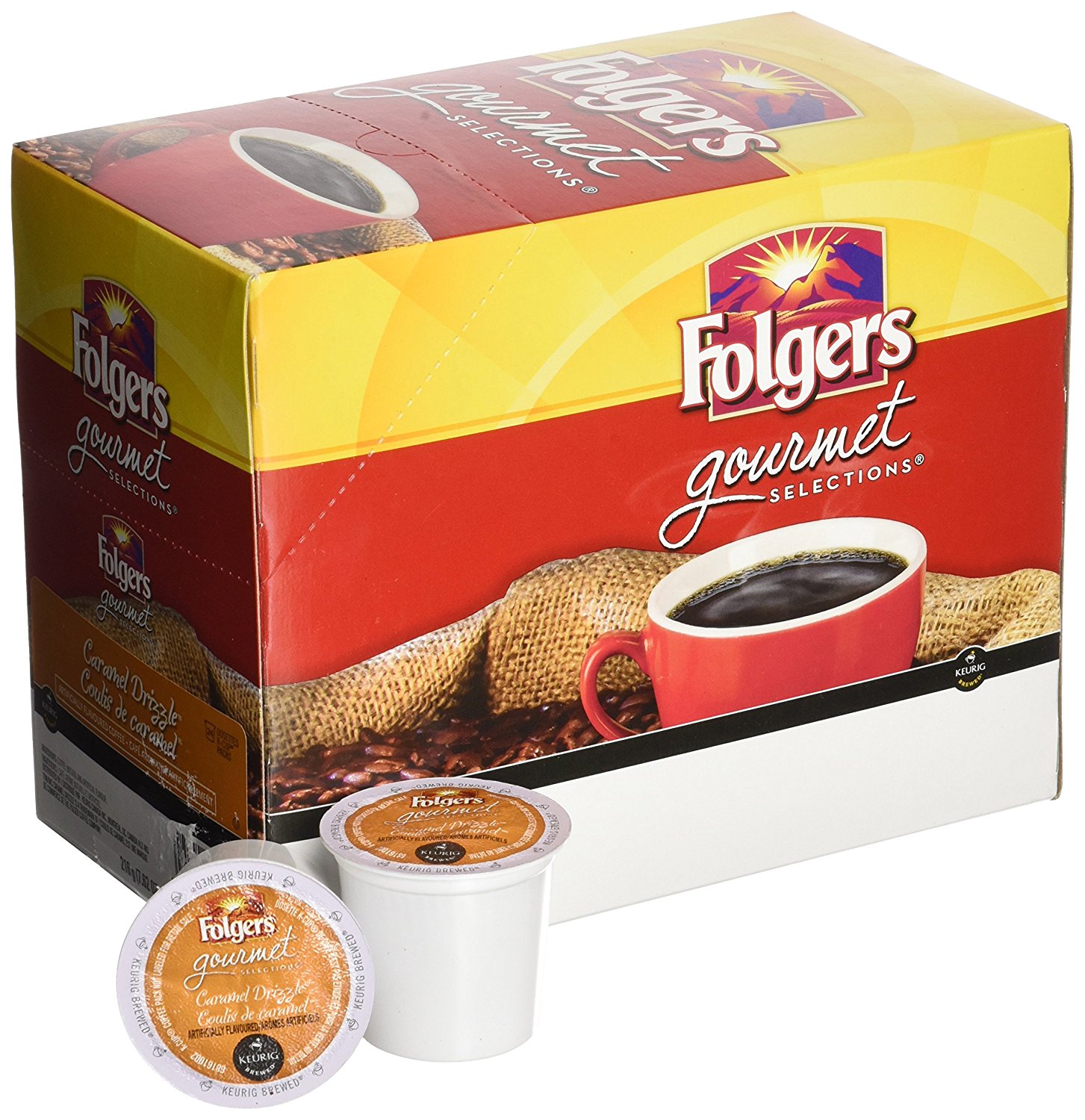 Folgers Classic Roast KCup Packs 12Count (Pack of 6) N10 free image