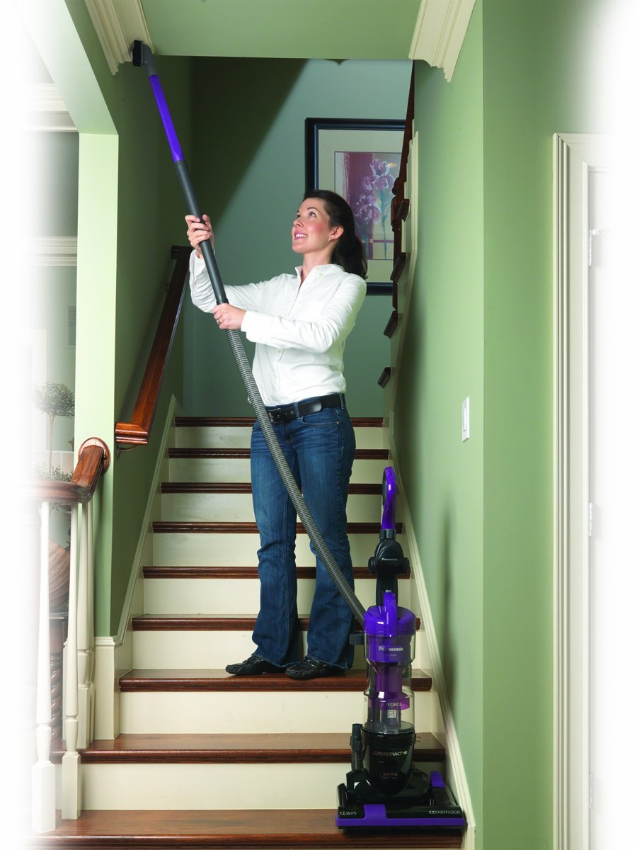 Panasonic "Jet Force Bagless" Upright Vacuum Cleaner MCUL427, Vibrant