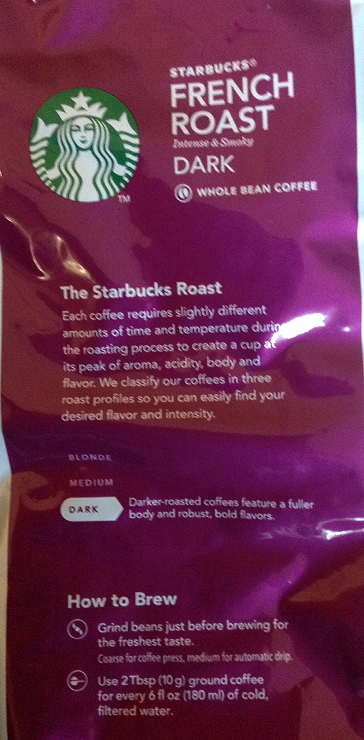Starbucks French Roast Whole Bean Coffee, 2Pound N3 free image download
