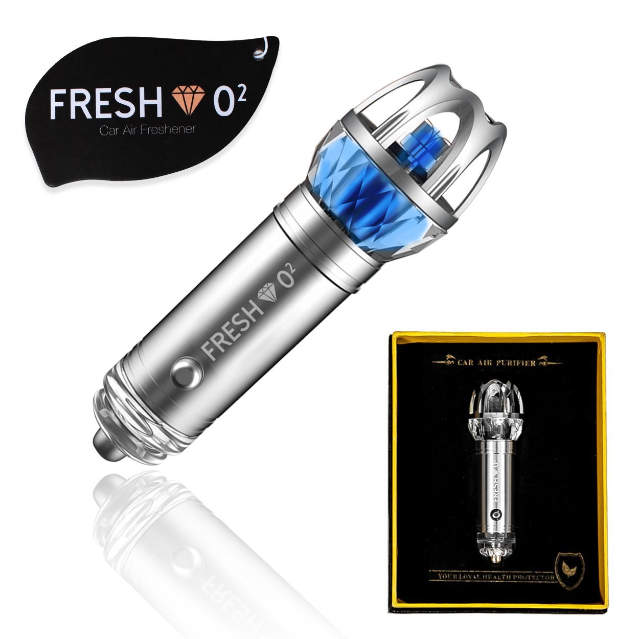 Car Ionic Air Purifiers For Smokers Portable Ionizer Purifier Filters