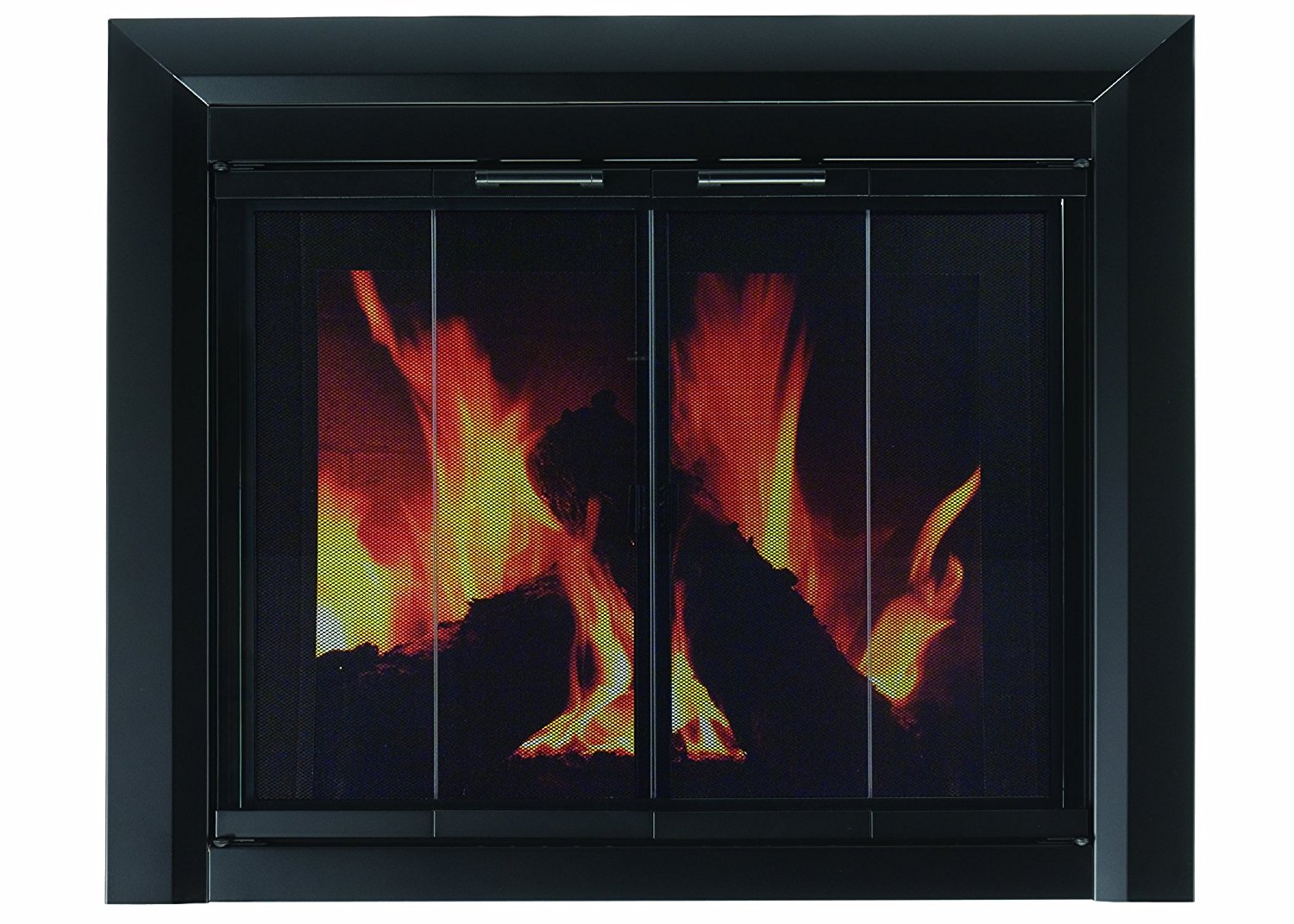 Pleasant Hearth CM3010 Small Clairmont Fireplace Glass Door free image