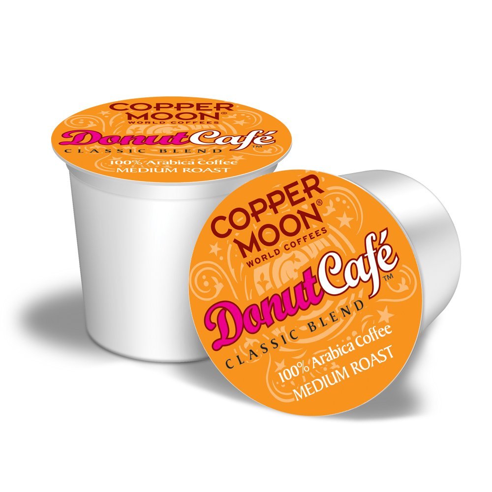 Copper Moon World Coffees, Donut Cafe' Classic Blend, Medium Roast, 40