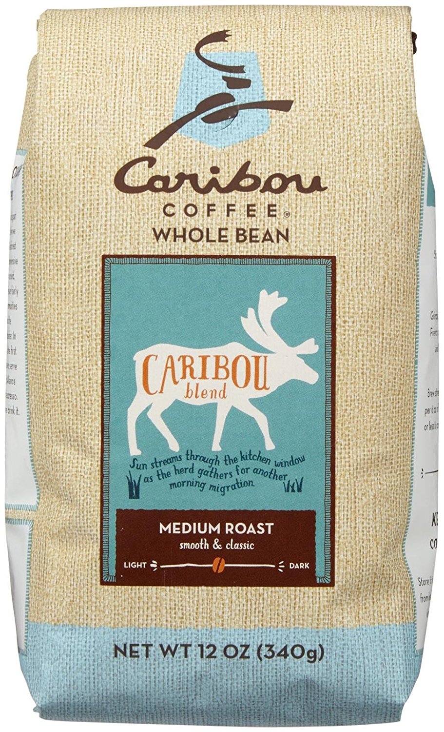 Caribou Coffee Whole Bean Coffee Caribou Blend 12 oz free image