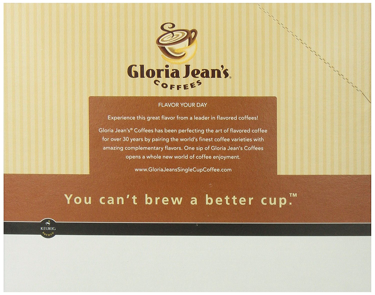 Gloria Jean's Coffees, French Vanilla Supreme KCup Portion Pack for